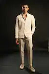 Ivory Nonchalant Shirt Set